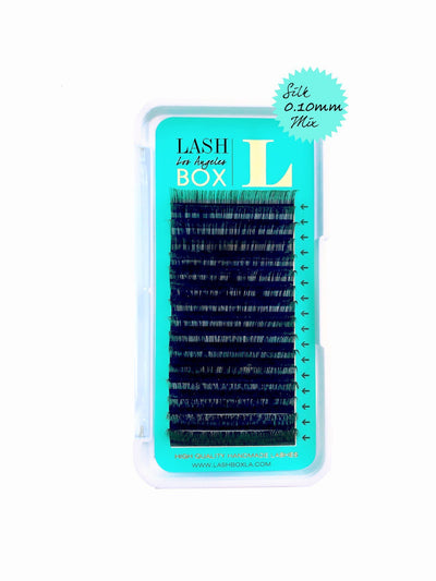 Soft Silk Mink 0.10mm Mixed Lengths Tray