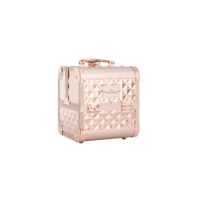 Slaycube Travel Case in Rose Gold Studded