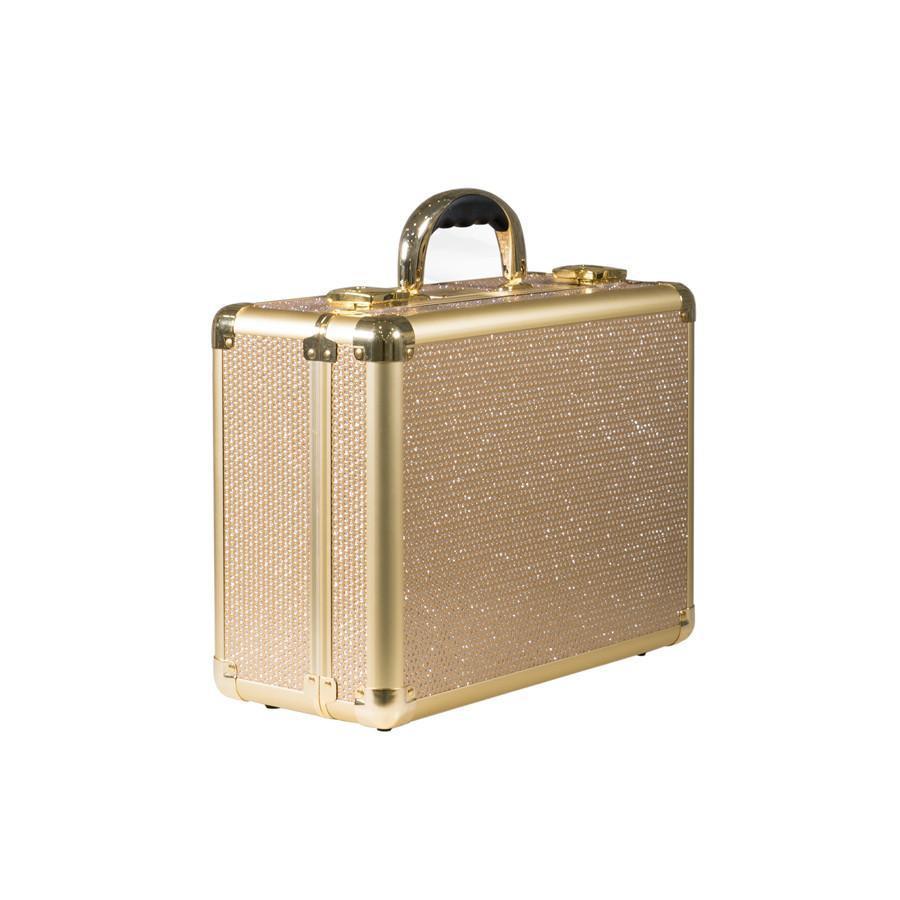 SlayCase Vanity Travel Case in Champagne Sparkle