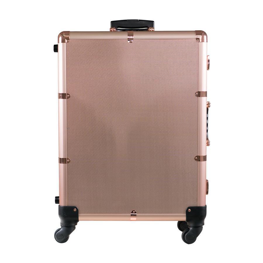 SlayCase Pro Vanity Travel Train Case in Rose Gold XXL