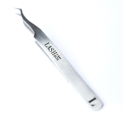 Double Bent Boot Tweezers -  Platinum Collection