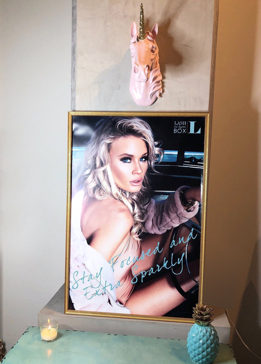 Lashbox LA Poster 24x36 Inch