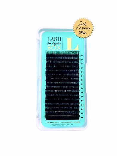 Soft Silk Mink 0.03mm Mixed Lengths Tray