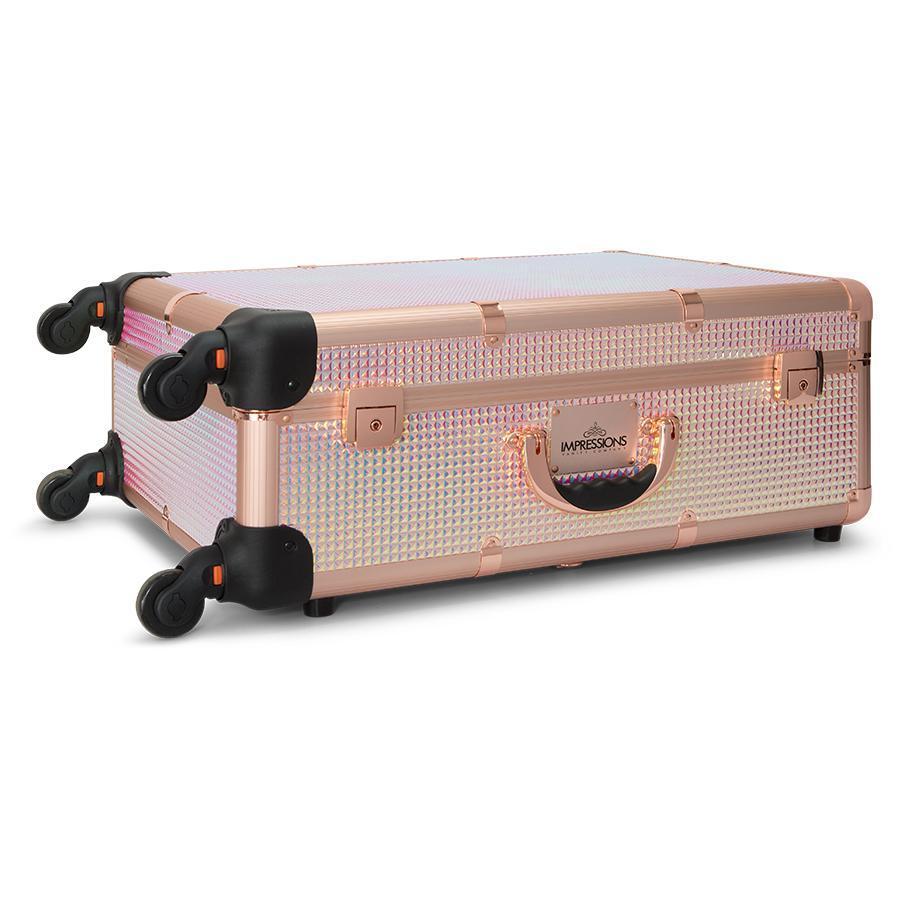 SlayCase Pro Vanity Travel Train Case in Mermaid Sparkle XXL
